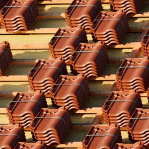 Travaux de rénovation sur une toiture